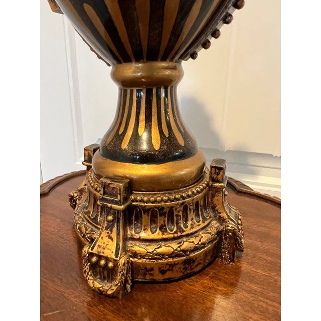 1980s Classic Style Porcelain Urn For Sale - Image 5 of 11