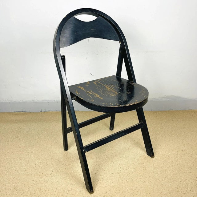 Italian Tric Folding Chairs by Achille and Pier Giacomo Castiglioni for BBB Emmebonacina, 1970s For Sale - Image 11 of 11