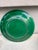 Late 19th Century French Green Majolica Leaves Plate Clairefontaine , Circa 1890 For Sale - Image 5 of 5