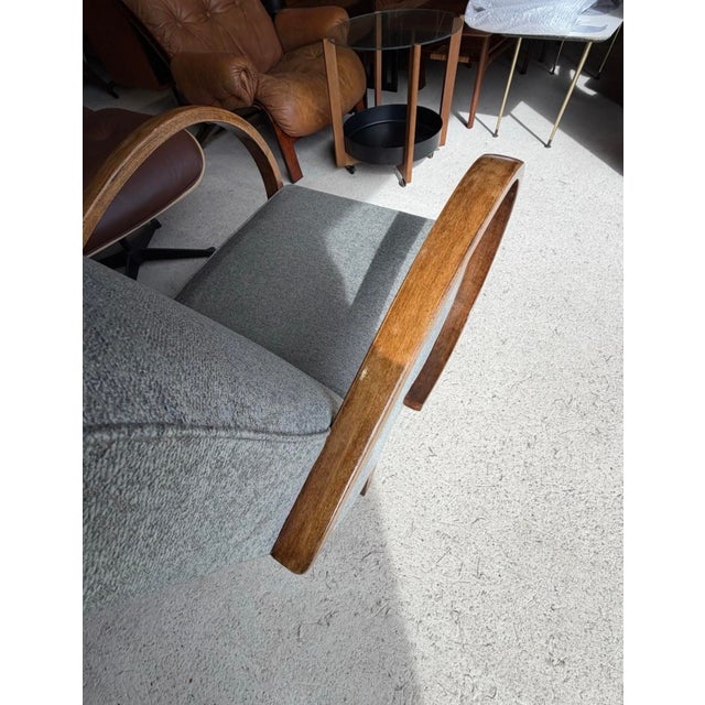 Vintage Bentwood Chair by Jindrich Halabala For Sale - Image 11 of 15