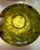 Vintage Hand-Carved Spinach Green Jade Bowl For Sale - Image 9 of 11