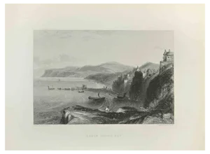 Edward Frencis Finden, Robin Hood's Bay, Engraving, 1845