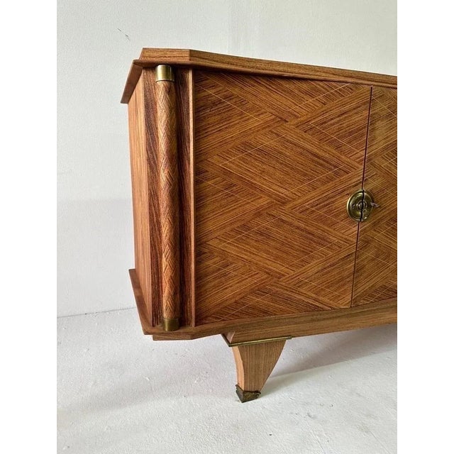 Jules Leleu Attributed Sideboard/ Credenza For Sale In Miami - Image 6 of 11