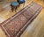 Textile Antique Persian Malayer Runner Rug, Hand-Knotted Wool, Geometric Pattern, 4x12, Red & Ivory For Sale - Image 7 of 18