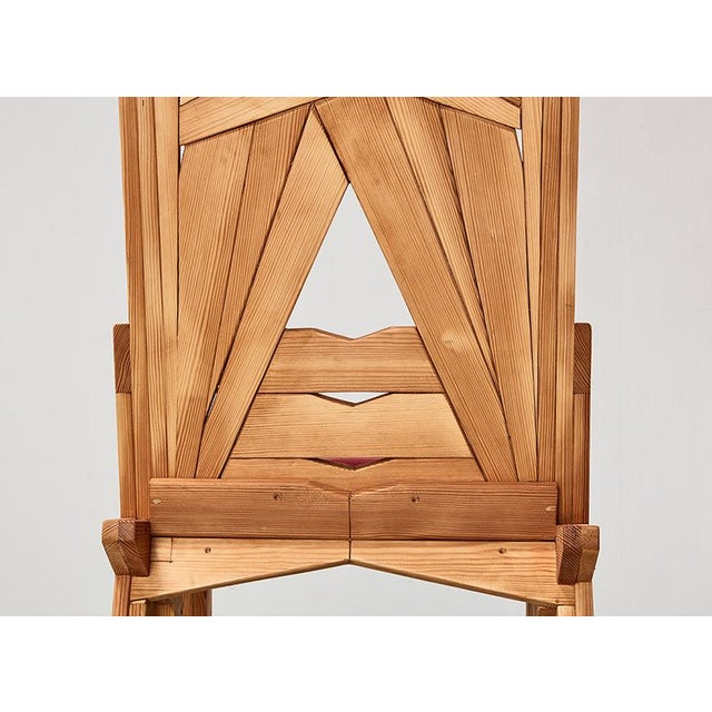 Postmodern Armchair, Italy, 1980s For Sale - Image 9 of 10