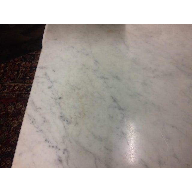 Wood Antique Victorian Washstand Cabinet, Marble Top For Sale - Image 7 of 13