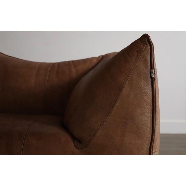 Le Bambole Sofa in Leather by Mario Bellini for B&b Italia, 1970s For Sale - Image 12 of 15