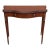 Mid 20th Century Federal Style Mahogany Fold-Top Card Table Console Table, Refinished For Sale