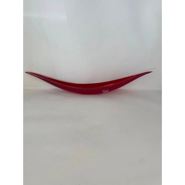 Created by noted Glass Master Simone Cenedese, this lovely piece is perfect as an accent in any roo, Hand-formed, and...