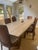 Swedish inspired custom dining table