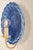 Art Deco Mitzi Paulette 9.75 in. 1 Light Wall Sconce in Aged Brass and Ceramic Indigo Wash Finish For Sale - Image 3 of 7