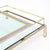 1960s Romeo Rega Signed Coffee Table, Modernist Chrome and Brass, Circa 1960 For Sale - Image 5 of 9