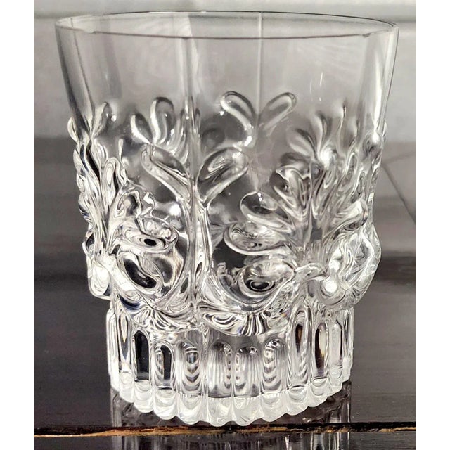 Vintage Fine Glass Baroque Style Tumbler (1) For Sale - Image 12 of 12