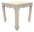 Lee Jofa for Kravet Oliver Linen Wrapped Side Table For Sale