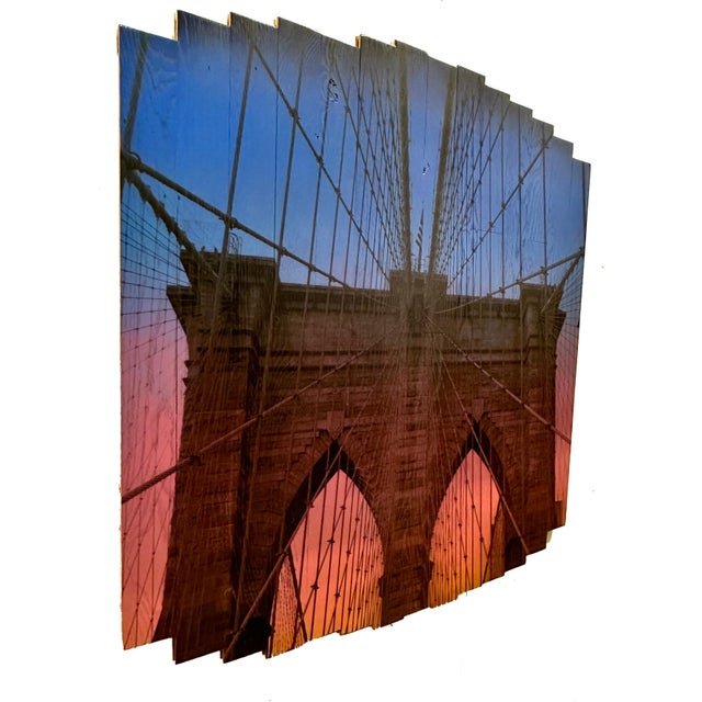 Hugo Garcia-Urrutia, I Am Back in the NYC Groove, Mixed Media Photograph on Wood, 2023 For Sale - Image 4 of 6