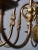 Gold Flemish Brass 8-Armed Chandelier For Sale - Image 8 of 9