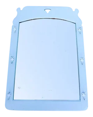 Cottage Style Mirror With Hooks