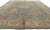 Vintage Blue Colorful Oushak Rug - 9'00 X 11'10 For Sale - Image 4 of 11