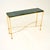 Vintage French Brass and Marble Console Table, 1970s For Sale - Image 12 of 12
