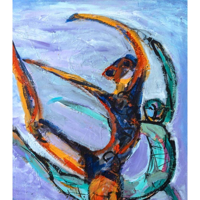 Graciela Cassel Dancers Oil on Canvas For Sale - Image 4 of 6