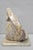 Vintage Seymour Shuren Modernist Pink Carved Marble Abstract Figure Sculpture. "Seymour L. Shuren was a prominent 20th-...