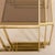 Vintage Brass Nesting Tables, Italy, 1970s, Set of 3 For Sale - Image 10 of 12
