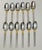 1990s Pfaltzgraff Golden Crossroads Stainless Steel Flatware - 61 Piece Set For Sale - Image 11 of 18