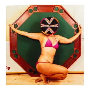 Anne Sager Kneeling Female Figure Photo C-Print