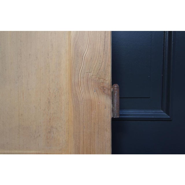 Beige Antique Double Door in Pine, 1890s For Sale - Image 8 of 18