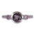 Purple Spinel Ring With Purple Sapphire Accents: Solid 14k Gold, Size 6.75 For Sale