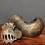Antiqued Bronze Rooster Incense Burner - Chinese Gilt Metal Bird Sculpture For Sale - Image 4 of 9