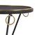 Mid-Century Modern A Pair of Iron & Bronze Drinks Tables in the Manner of Jean-Michel Frank. Contemporary. For Sale - Image 3 of 5