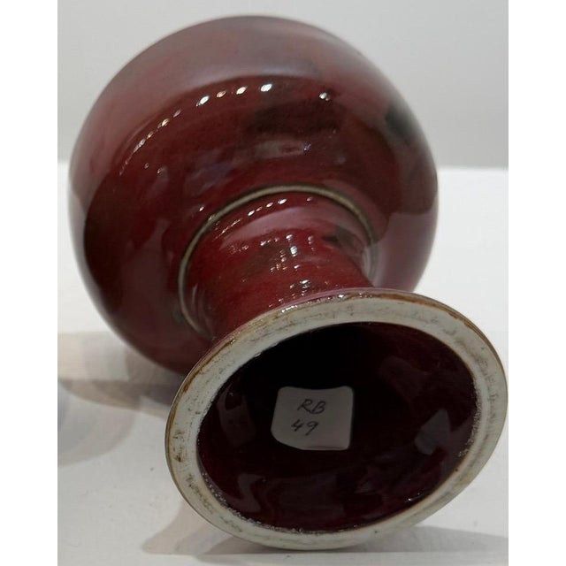 Late 20th Century Mid Century Modern Hand-Thrown Ceramic Pedestal Teacups — Artist Regis Brodie - a Pair For Sale - Image 11 of 15