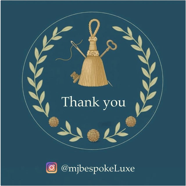 Gold Key Tassels With Cut Velvet Ruche- A Pair For Sale - Image 12 of 12