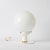 White Vintage Polish Table Lamp from Computex, 1980s For Sale - Image 8 of 8