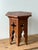 Wood Arts & Crafts Oak Hexagonal Occasional Table For Sale - Image 7 of 9
