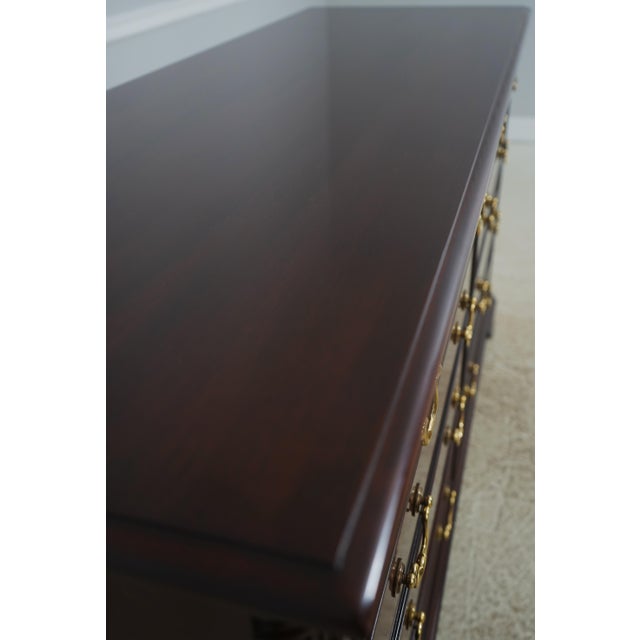 Henkel Harris Mahogany 9 Drawer Dresser For Sale - Image 10 of 17
