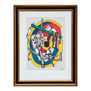 Composition, Fernand Leger Lithograph