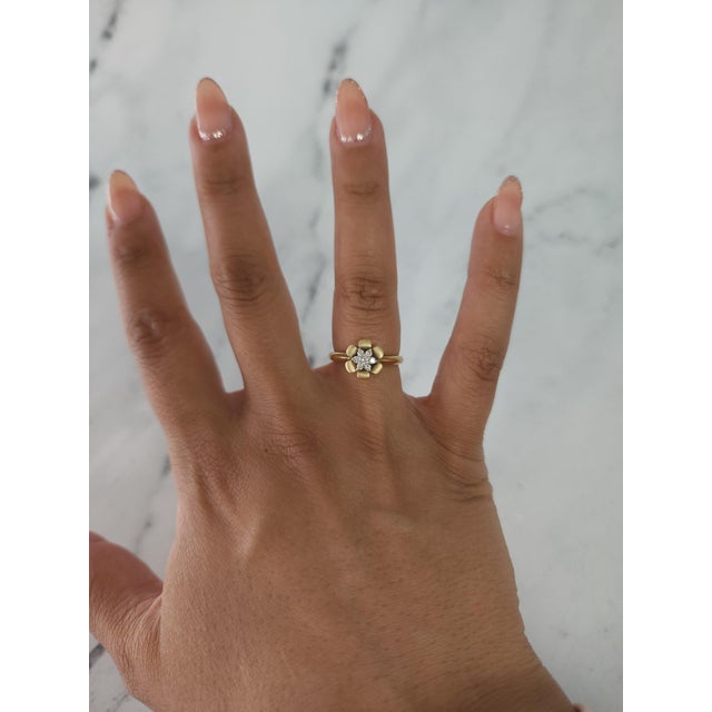 ♥ Product Summary ♥ Main Stone: Diamond Approx. Carat Weight: .15cttw Metal Choice: 14K Yellow Gold Stone Cut: Round...