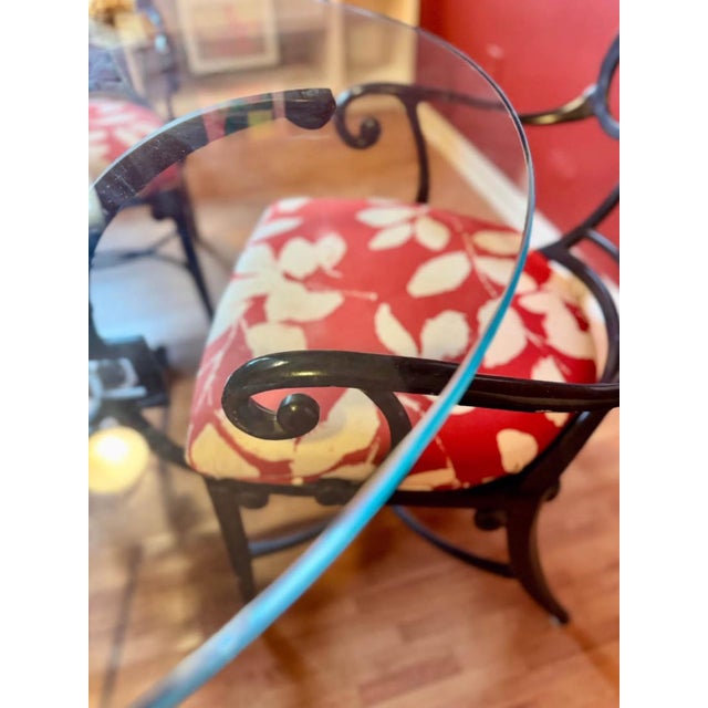 1970s Mid-Century Indoor/Outdoor Table & Chair Set of 5 For Sale - Image 9 of 11