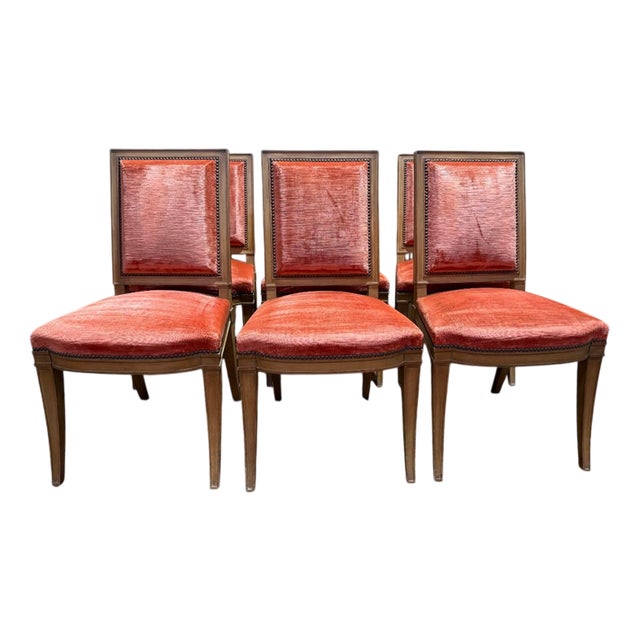 Louis XVI Chairs, Set of 6 For Sale