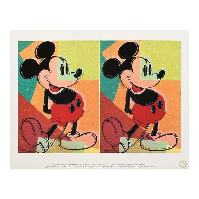 Andy Warhol Pop Art Myths Mickey Mouse-6 1992 For Sale