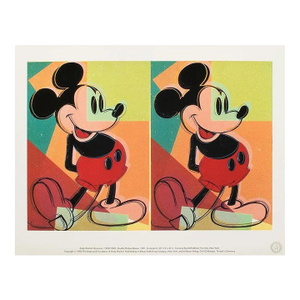 Andy Warhol Pop Art Myths Mickey Mouse-6 1992
