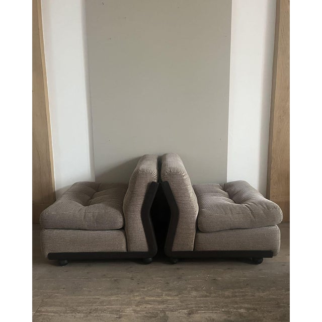 Mario Bellini Modular Sofa by Mario Bellini for B&B Italia, 1974, Set of 2 For Sale - Image 4 of 18