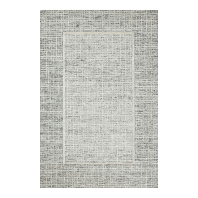 Chris Loves Julia x Loloi Briggs Mist / Ivory 9'-3" x 13' Area Rug For Sale