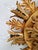 Metal Floral Ceiling Light in Gilded Metal from Banci Firenze, Italy, 1970 For Sale - Image 7 of 13