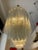 Tronchi Chandelier in Murano Glass with Brass Frame by Venini, 1960s For Sale - Image 9 of 10