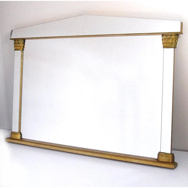 Mid-Century Modern Hollywood Regency Style German Mirror, 1970s For Sale - Image 3 of 8