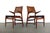 1960s Teak and Cane Vintage Dining Chairs by E Knudsen for Jensen & Lykkegaard - a Pair For Sale - Image 5 of 5