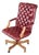 Late 20th Century Chesterfield Style High Back Chair For Sale